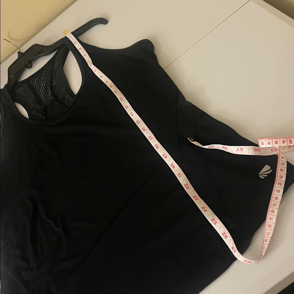 Marika Black Mesh Racerback Tank - Picture 6 of 6